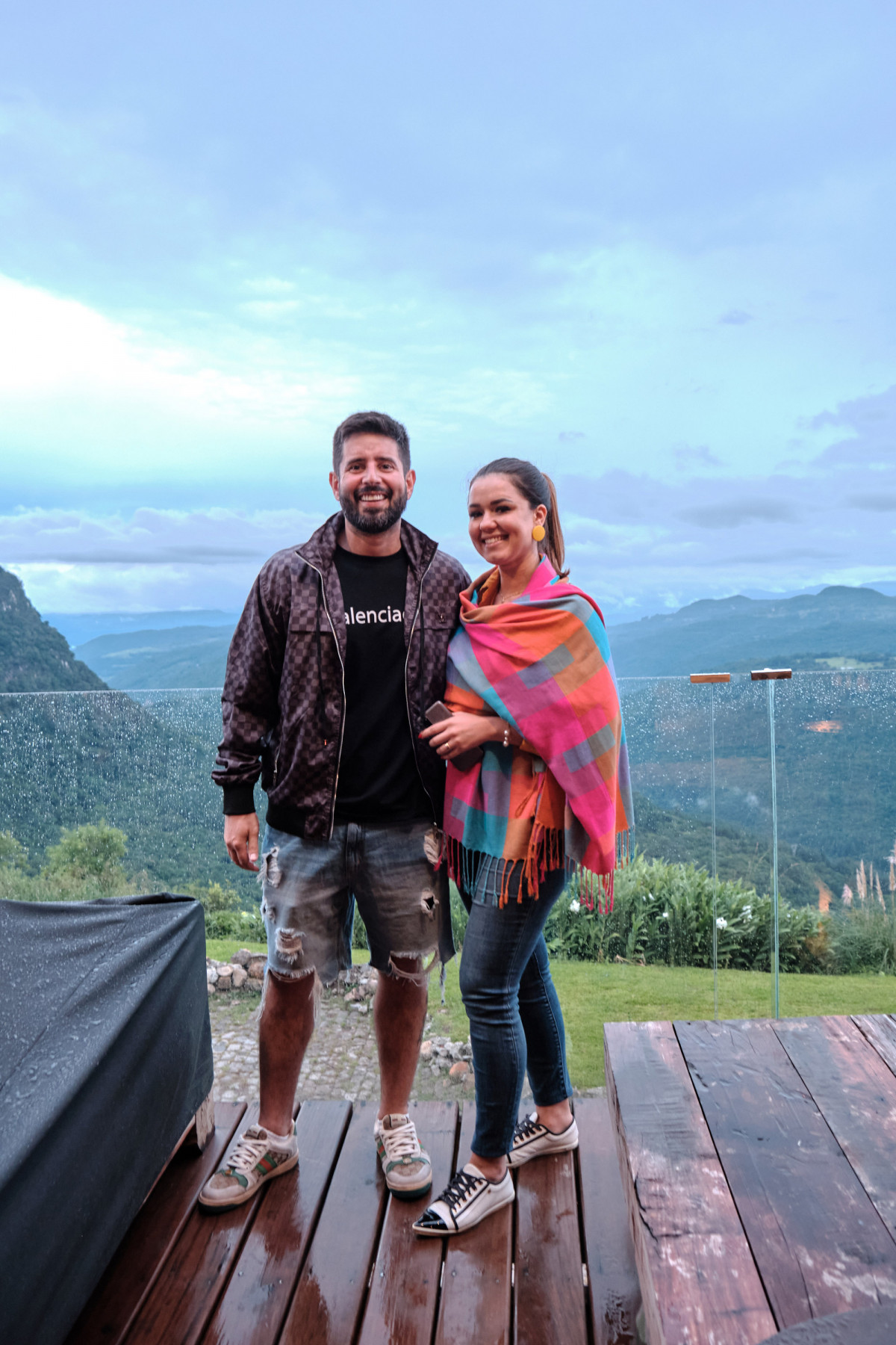 Vinicius Soares e Jessica Matos curtiram o delicioso friozinho da serra em pleno carnaval